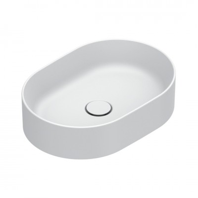 Catalano Zero umywalka nablatowa 50x35 cm owalna biały mat 0122500021