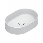 Catalano Zero umywalka nablatowa 50x35 cm owalna biały mat 0122500021