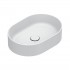 Catalano Zero umywalka nablatowa 50x35 cm owalna biały mat 0122500021