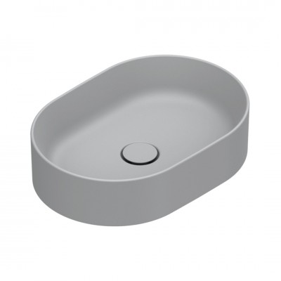 Catalano Zero umywalka nablatowa 50x35 cm owalna szary mat 0122500023