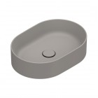 Catalano Zero umywalka nablatowa 50x35 cm owalna tortora mat 0122500032