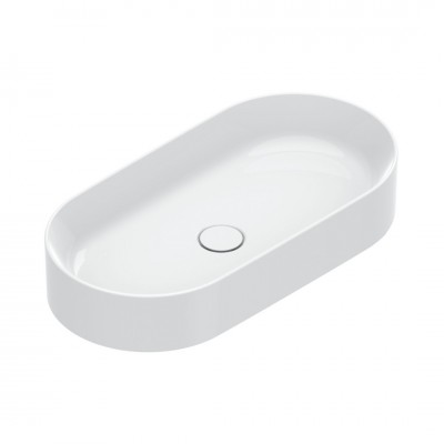 Catalano Zero umywalka nablatowa 70x35 cm owalna biała 0122700001