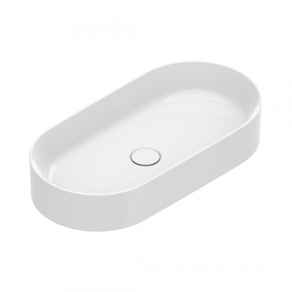 Catalano Zero umywalka nablatowa 70x35 cm owalna biała 0122700001