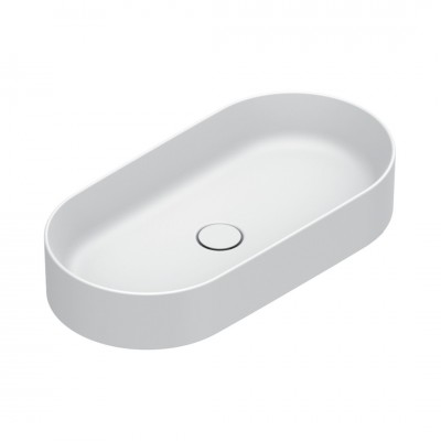 Catalano Zero umywalka nablatowa 70x35 cm owalna biały mat 0122700021