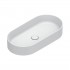 Catalano Zero umywalka nablatowa 70x35 cm owalna biały mat 0122700021