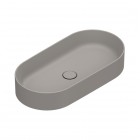 Catalano Zero umywalka nablatowa 70x35 cm owalna tortora mat 0122700032