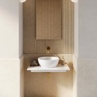 Catalano Green umywalka okrągła 40 cm nablatowa biała 0423400001