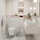 Deante Bidetta zestaw słuchawki bidetowej chrom ANW_051B