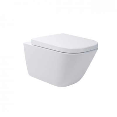 Oltens Hadsel miska WC wisząca PureRim z deską wolnoopadającą 42040000