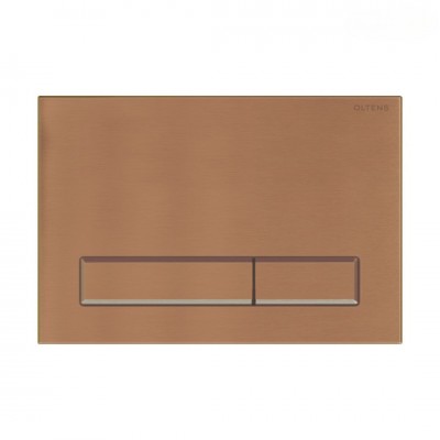 Oltens Torne przycisk spłukujący do WC miedź szczotkowana 57101610