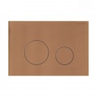 Oltens Lule przycisk spłukujący do WC miedź szczotkowana 57102610