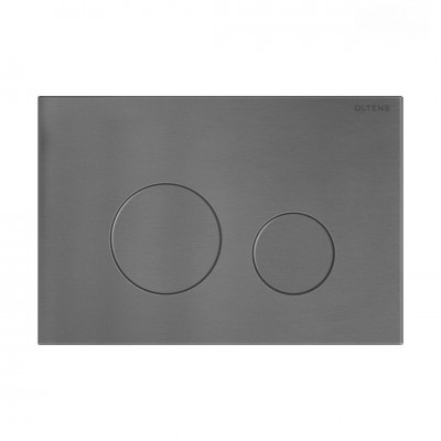 Oltens Lule przycisk spłukujący do WC grafit 57102400