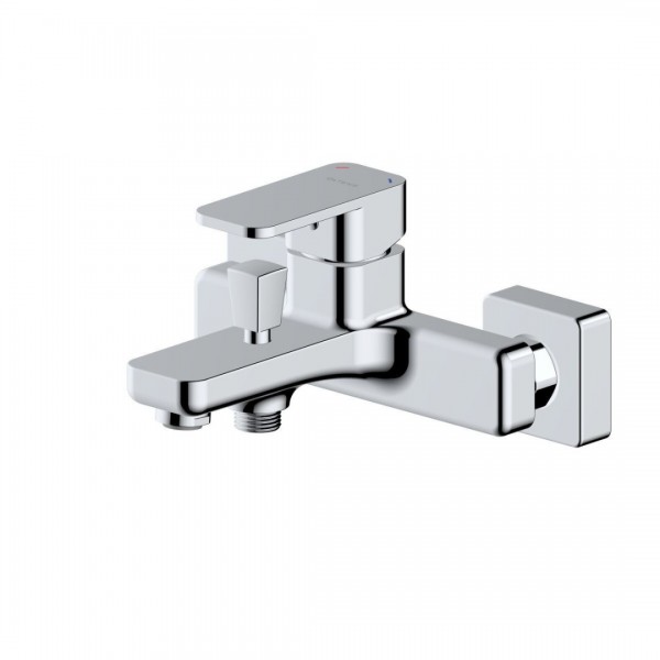 Oltens Hadsel bateria wannowo-prysznicowa ścienna chrom 34006100