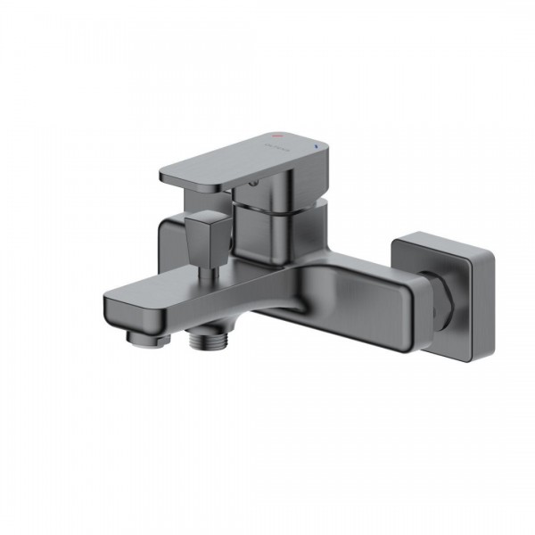 Oltens Hadsel bateria wannowo-prysznicowa ścienna grafit 34006400