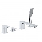 Oltens Hadsel bateria wannowa 4-otworowa chrom 34203100