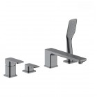 Oltens Hadsel bateria wannowa 4-otworowa grafit 34203400
