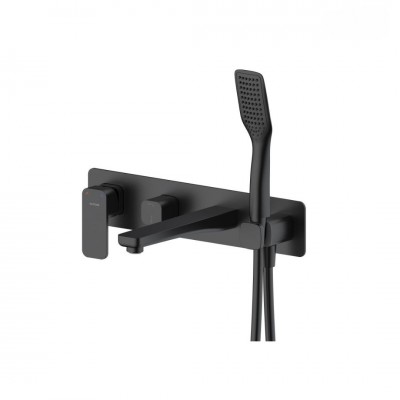 Oltens Hadsel bateria wannowa podtynkowa czarny mat 34109300 Oltens Hadsel bateria wannowa podtynkowa czarny mat 34109300