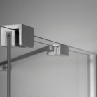 Deante Prizma ścianka wolnostojąca 100 cm Walk-in stal szczotkowana KTJ_F30R