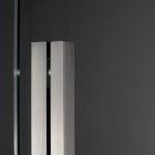 Deante Prizma ścianka wolnostojąca 120 cm Walk-in titanium KTJ_D32R