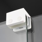 Deante Prizma ścianka wolnostojąca 90 cm Walk-in biała KTJ_A39R