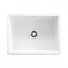 Deante Lumi zlewozmywak ceramiczny 55,7x43 cm biały ZCU_610C