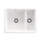 Deante Lumi zlewozmywak ceramiczny 55,5x43 cm biały ZCU_6503