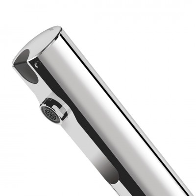 Delabie Tempomatic 4 bateria elektroniczna umywalkowa do wody zmieszanej zasilanie 6 V chrom 440006