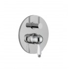 Giulini Giovanni Harmony bateria natryskowa podtynkowa z przełącznikiem 3 wyjścia retro chrom 9564-3