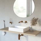 Deante Silia kubek wiszący brąz szczotkowany/szkło ADI_C911