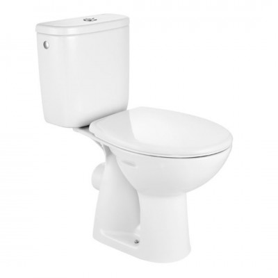 Roca Adele miska WC do kompaktu o/poziomy biała A342195000