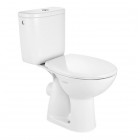 Roca Adele miska WC do kompaktu o/poziomy biała A342195000