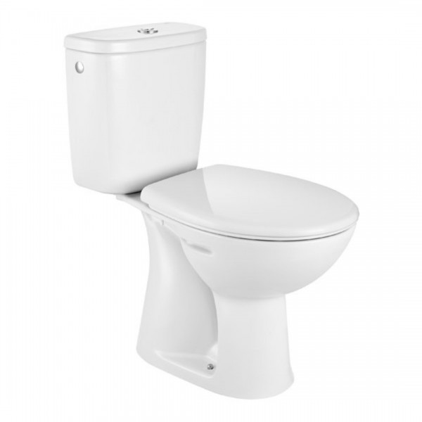 Roca Adele miska WC do kompaktu o/pionowy biała A342196000