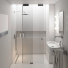 Schedpol Slight Line brodzik podpłytkowy 1-spadowy 80x80 cm z rusztem do zabudowy 10ST.1S1-8080