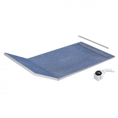 Schedpol Slight Line brodzik podpłytkowy 1-spadowy 130+50x80 cm z rusztem do zabudowy krótki bok 10ST.1S1-80180 Schedpol Slight Line brodzik podpłytkowy 1-spadowy 130+50x80 cm z rusztem do zabudowy krótki bok 10ST.1S1-80180