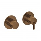 Deante Silia bateria wannowo-prysznicowa podtynkowa brąz szczotkowany BQS_C46P