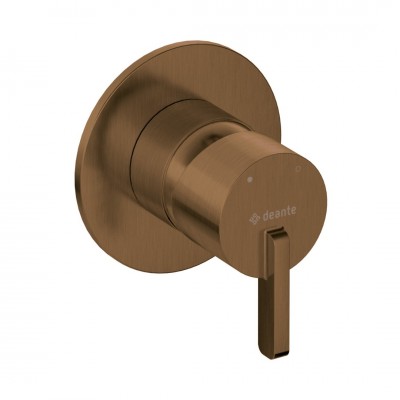 Deante Silia bateria prysznicowa podtynkowa brąz szczotkowany BQS_C44L