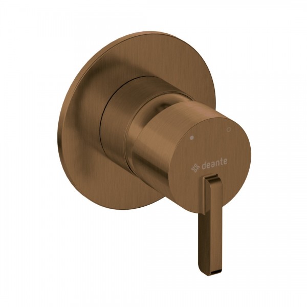Deante Silia bateria prysznicowa podtynkowa brąz szczotkowany BQS_C44L