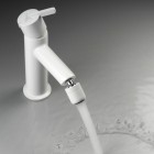 Deante Silia bateria bidetowa stojąca biały mat BQS_A30M