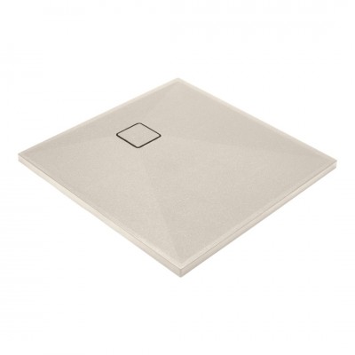 Deante Correo brodzik kwadratowy 80 cm beżowy KQR_542B