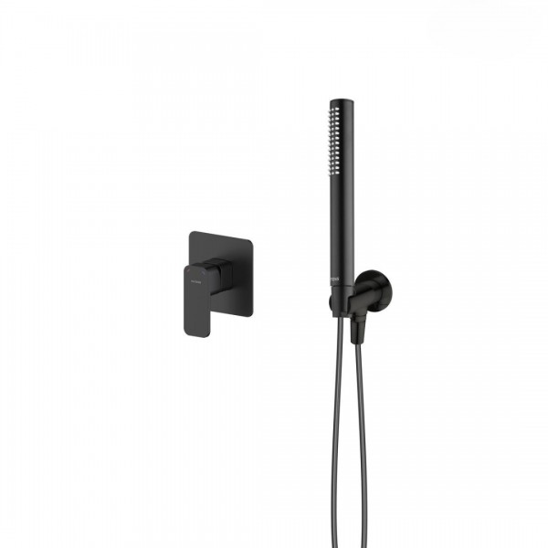 Oltens Hadsel zestaw prysznicowy podtynkowy czarny mat 36627300