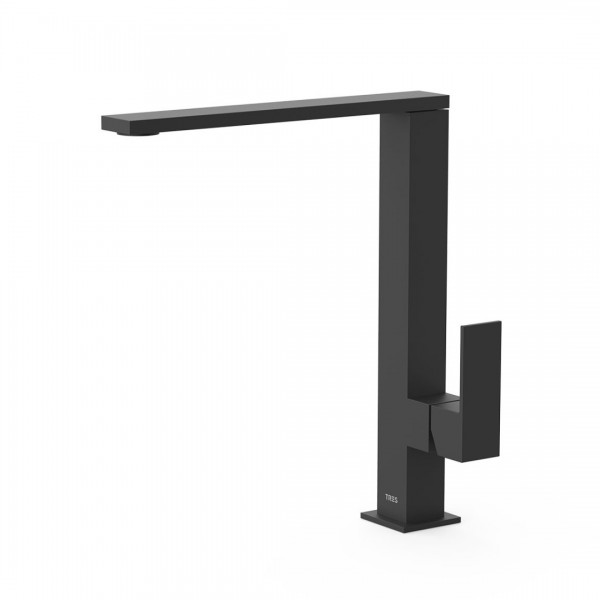 Tres Cuadro Tres bateria kuchenna stojąca czarny mat 006486NM