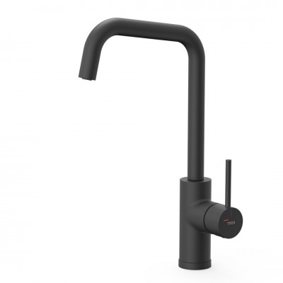 Tres bateria kuchenna stojąca czarny mat 23044007NM