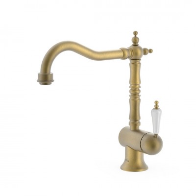 Tres Clasic bateria kuchenna stojąca mosiądz antyczny mat 24234101LM