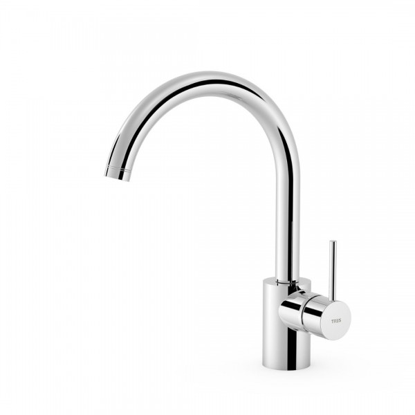 Tres Max Tres bateria kuchenna stojąca chrom 162442