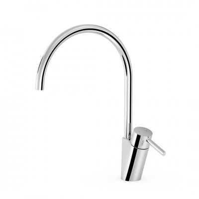 Tres Alplus bateria kuchenna stojąca chrom 183341