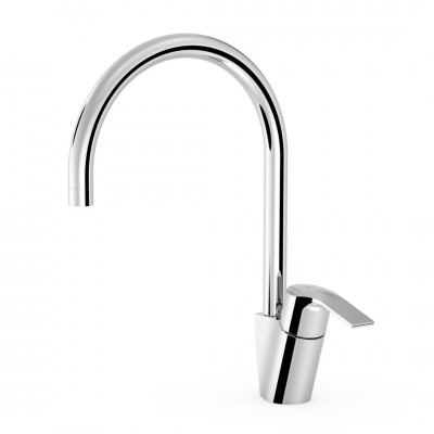 Tres Essential bateria kuchenna stojąca chrom 169440