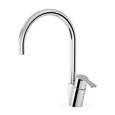 Tres Essential bateria kuchenna stojąca chrom 117440