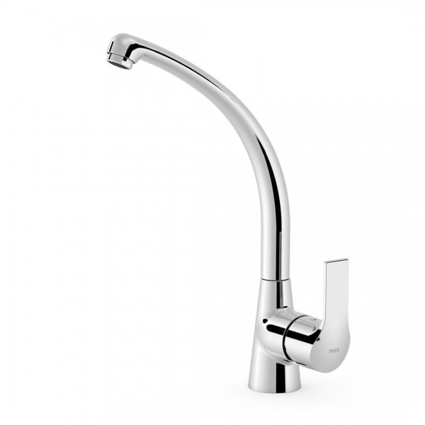 Tres Essential bateria kuchenna stojąca chrom 06944701