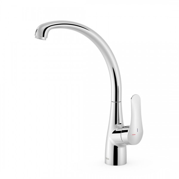 Tres Essential bateria kuchenna stojąca chrom 21644720