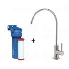 Tres bateria do wody filtrowanej stojąca z zestawem filtrującym chrom 23050402